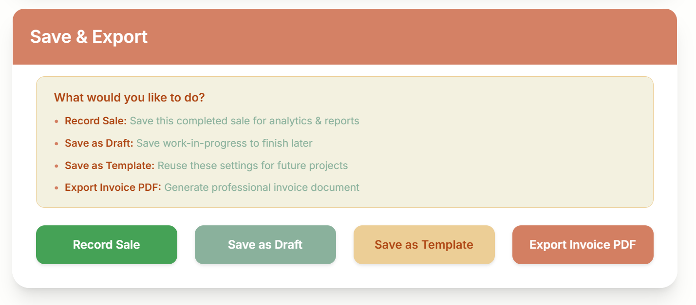 Save and export your analysis